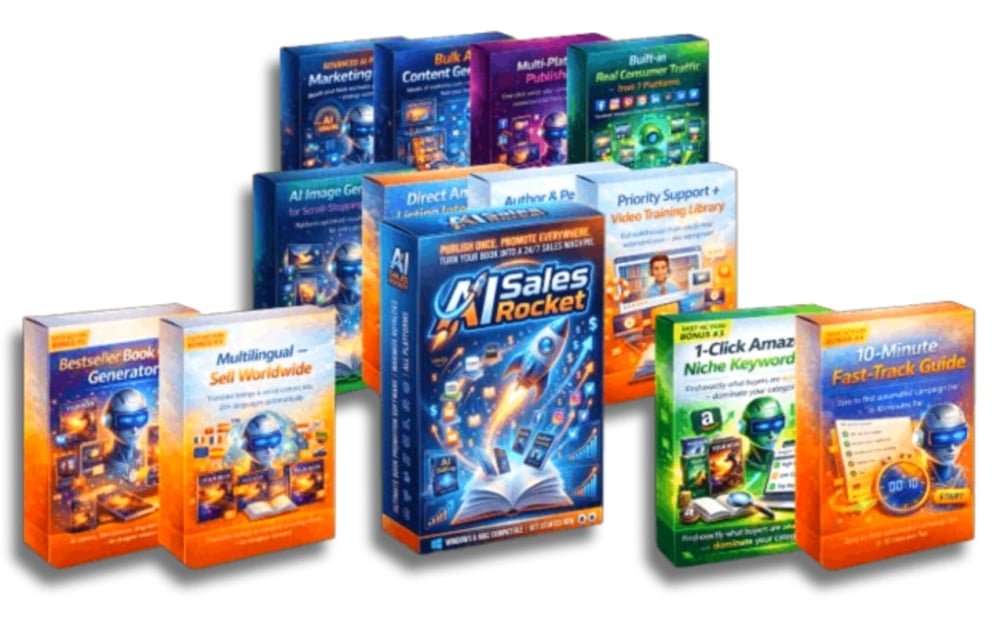 AI Sales Rocket book marketing automation for KDP authors